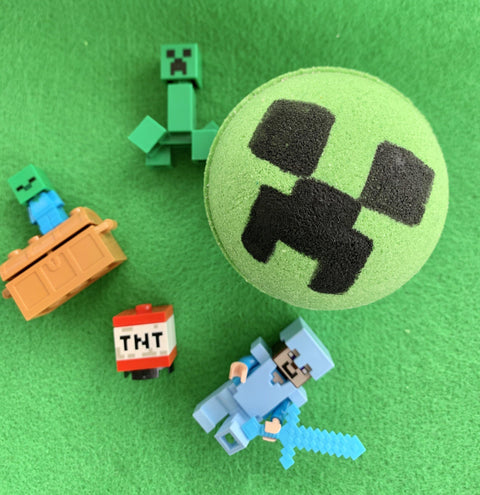 Creeper popular online game toy surprise bath bomb wholesale - CraftedBath