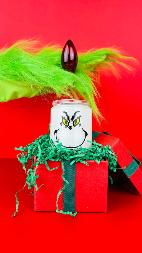 Grinch Be Gone Holiday Candle