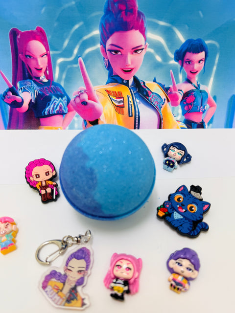 K Pop Demon Hunter Surprise Bath Bomb