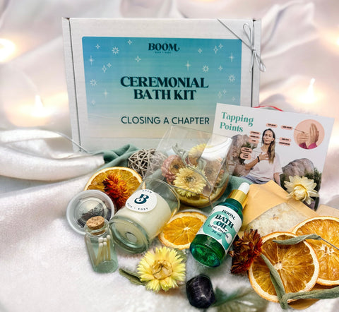 Closing a Chapter/ Full Moon Ceremonial Crystal bath gift box