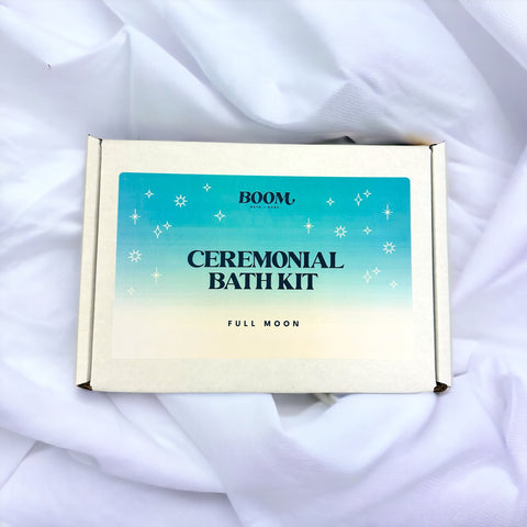 Full Moon Ceremonial Crystal bath gift box