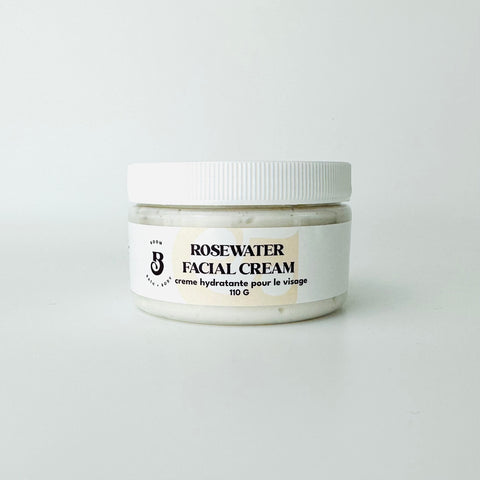 Rosewater facial soothing moisturizer