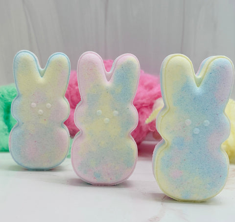 Pastel Speckled Strawberry Peep Bath Bomb “B GRADE”
