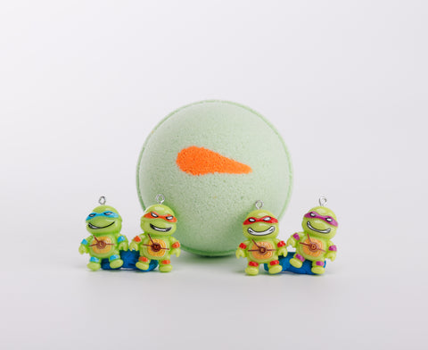 Teenage Mutant Ninja Turtle surprise toy bath bomb