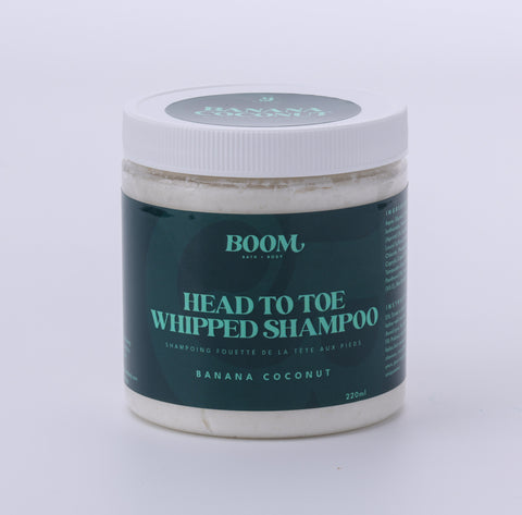 Banana Coconut Head to Toe Whipped Shampoo