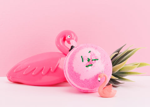 Flamingo bath bomb toy surprise wholesale