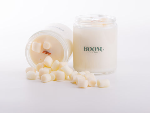 Fiery Marshmallows Candle