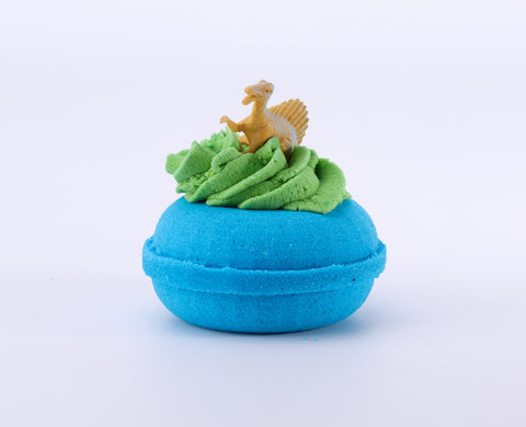 Dino Donut Toy bath bomb