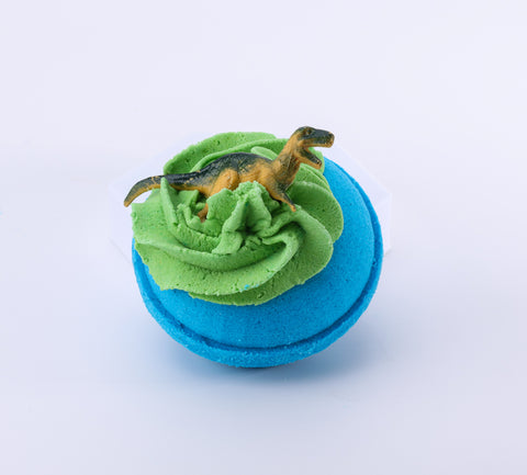 Dino Donut Toy bath bomb