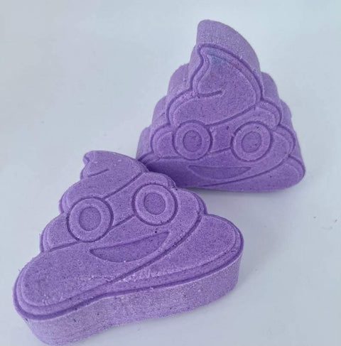 Emoji poop bath bomb gift - CraftedBath