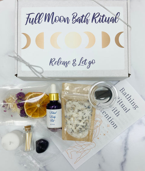 Moon Bath Book | Gift Set