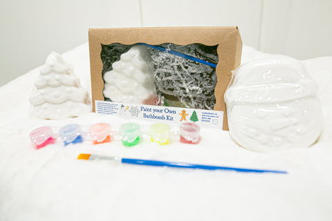 Paint Your Own Bath Bomb Kit-2 Styles Available