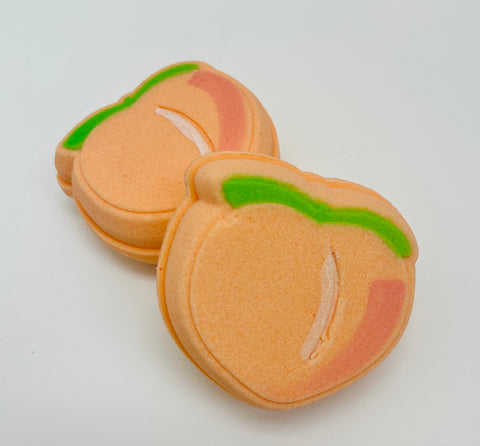A “ real peach” bath bomb wholesale