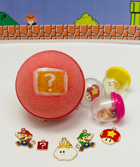 Nintendo Mario toy surprise bath bomb "B" grade