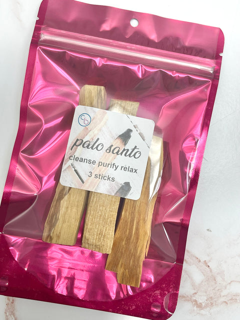 Natural Palo Santo sticks 3 pack holy wood incense mediation