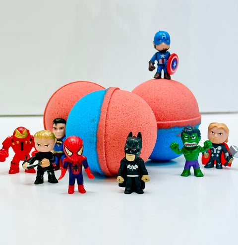 Marvel comic action surprise bath bomb wholesale