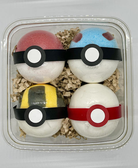 Pokémon bath bomb gift set - CraftedBath